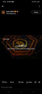 Core Network Blockchain